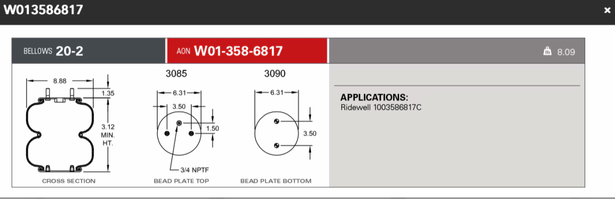 Firestone Airsping 6817