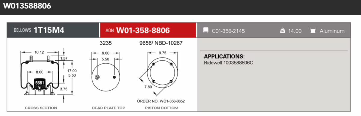 Firestone Airsping 8806