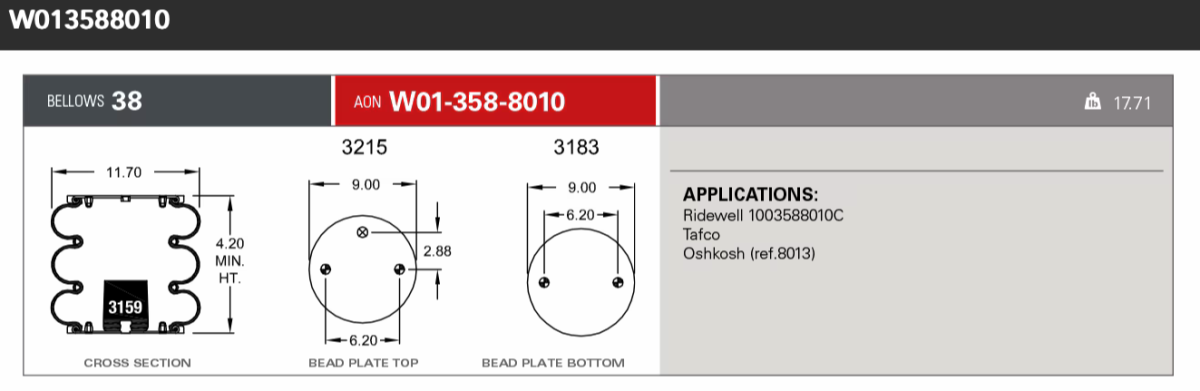 Firestone Airsping 8010