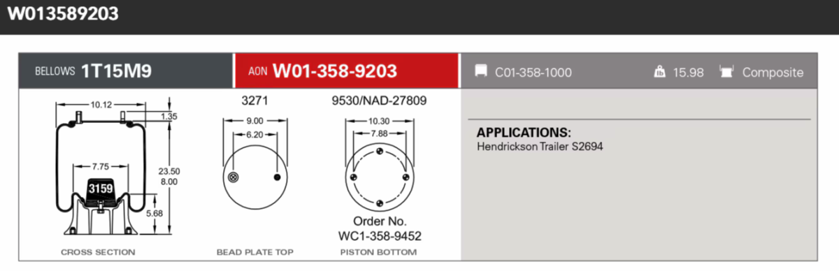 Firestone Airsping 9203