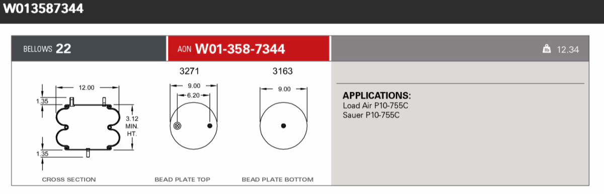 Firestone Airsping 7344