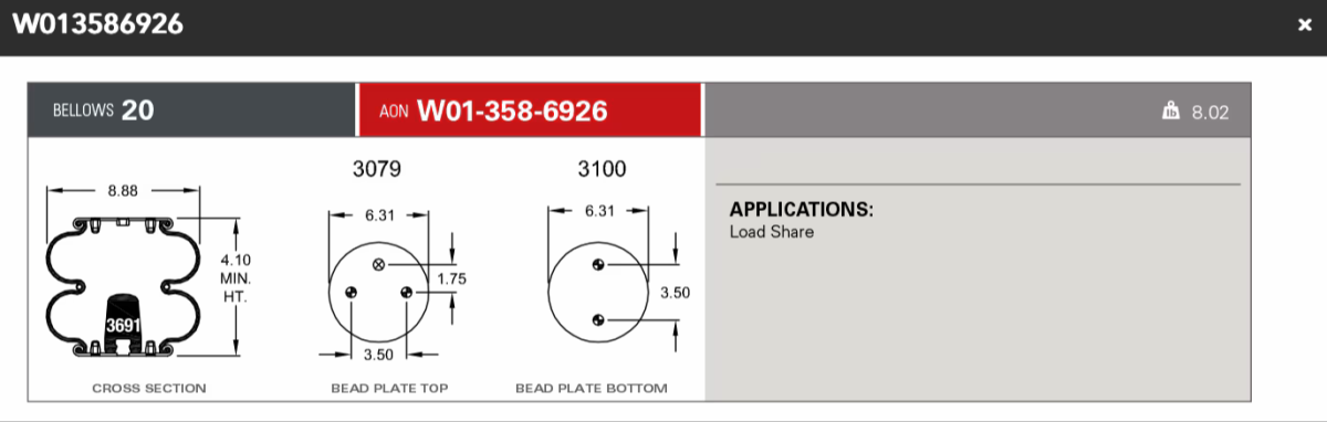Firestone Airsping 6926