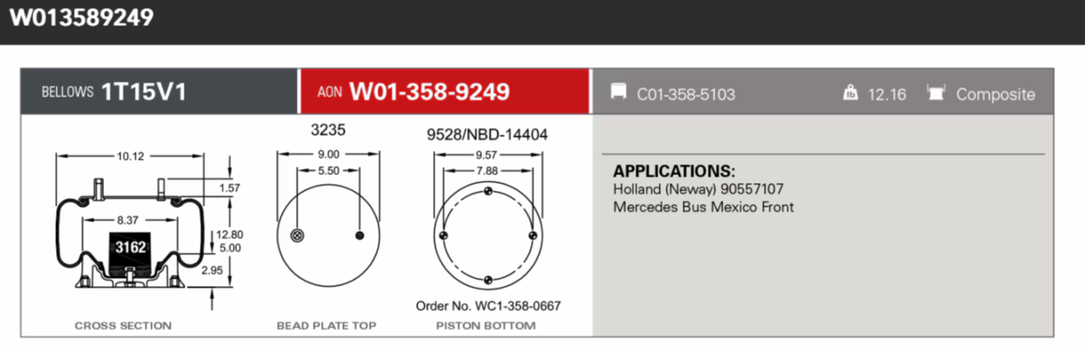 Firestone Airsping 9249
