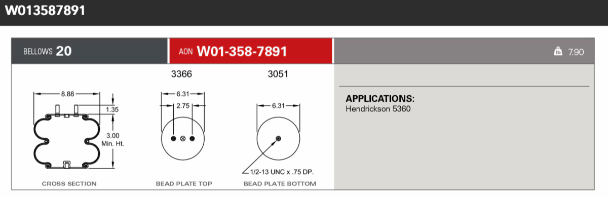Firestone Airsping 7891