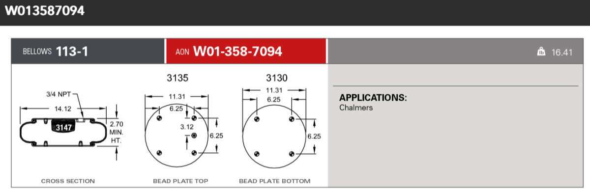 Firestone Airsping 7094