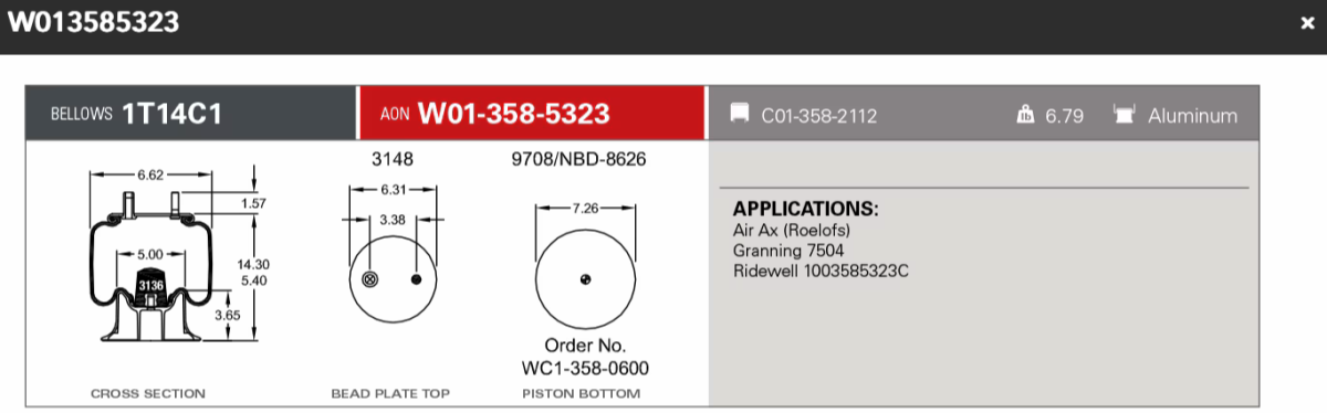 Firestone Airsping 5323