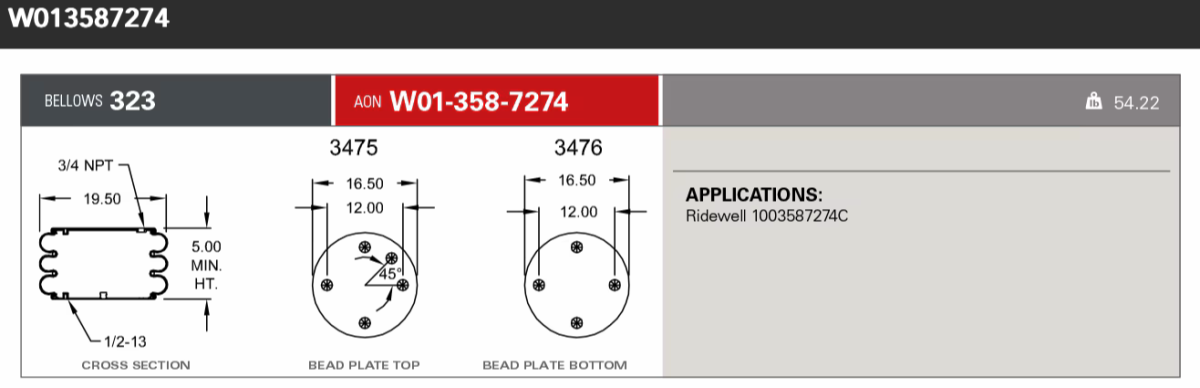 Firestone Airsping 7274