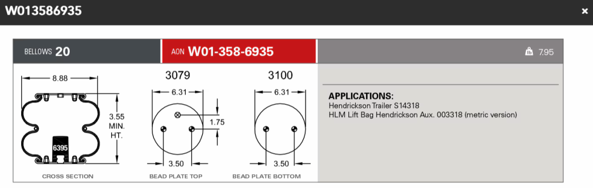 Firestone Airsping 6935