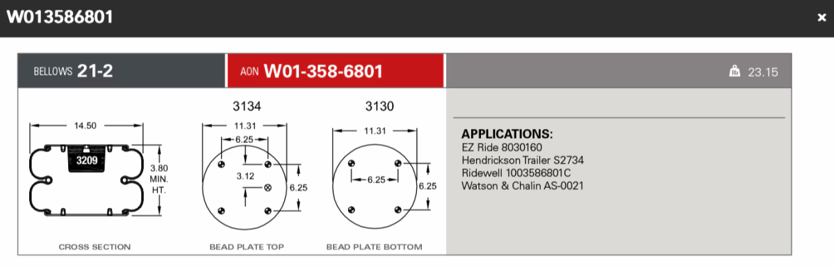 Firestone Airsping 6801