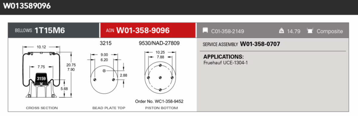Firestone Airsping 9096
