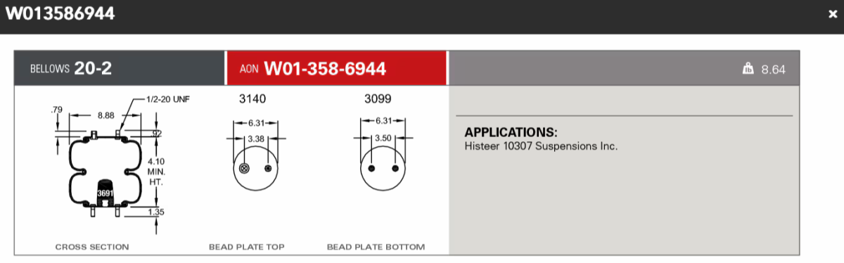 Firestone Airsping 6944