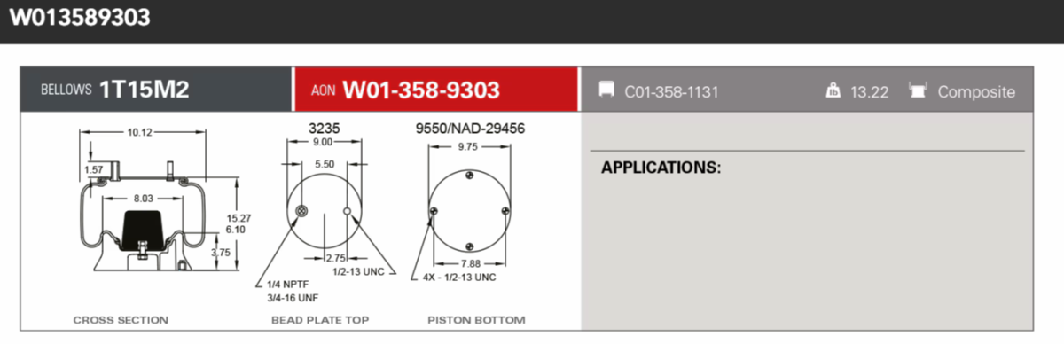 Firestone Airsping 9303