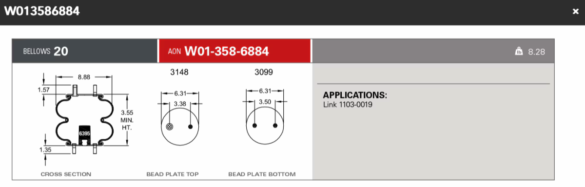 Firestone Airsping 6884