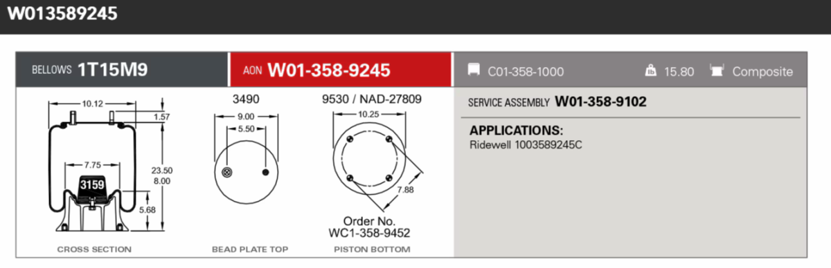 Firestone Airsping 9245