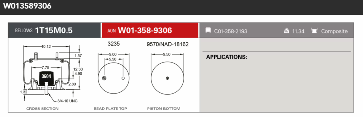 Firestone Airsping 9306