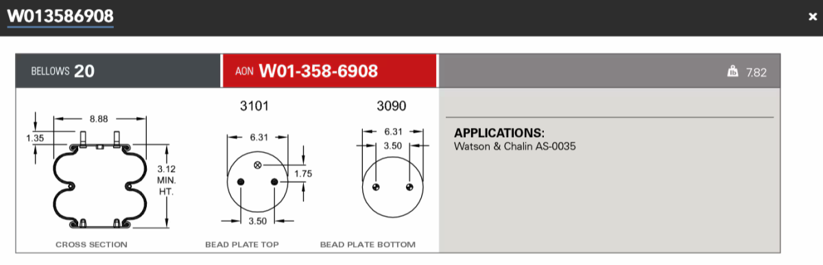 Firestone Airsping 6908