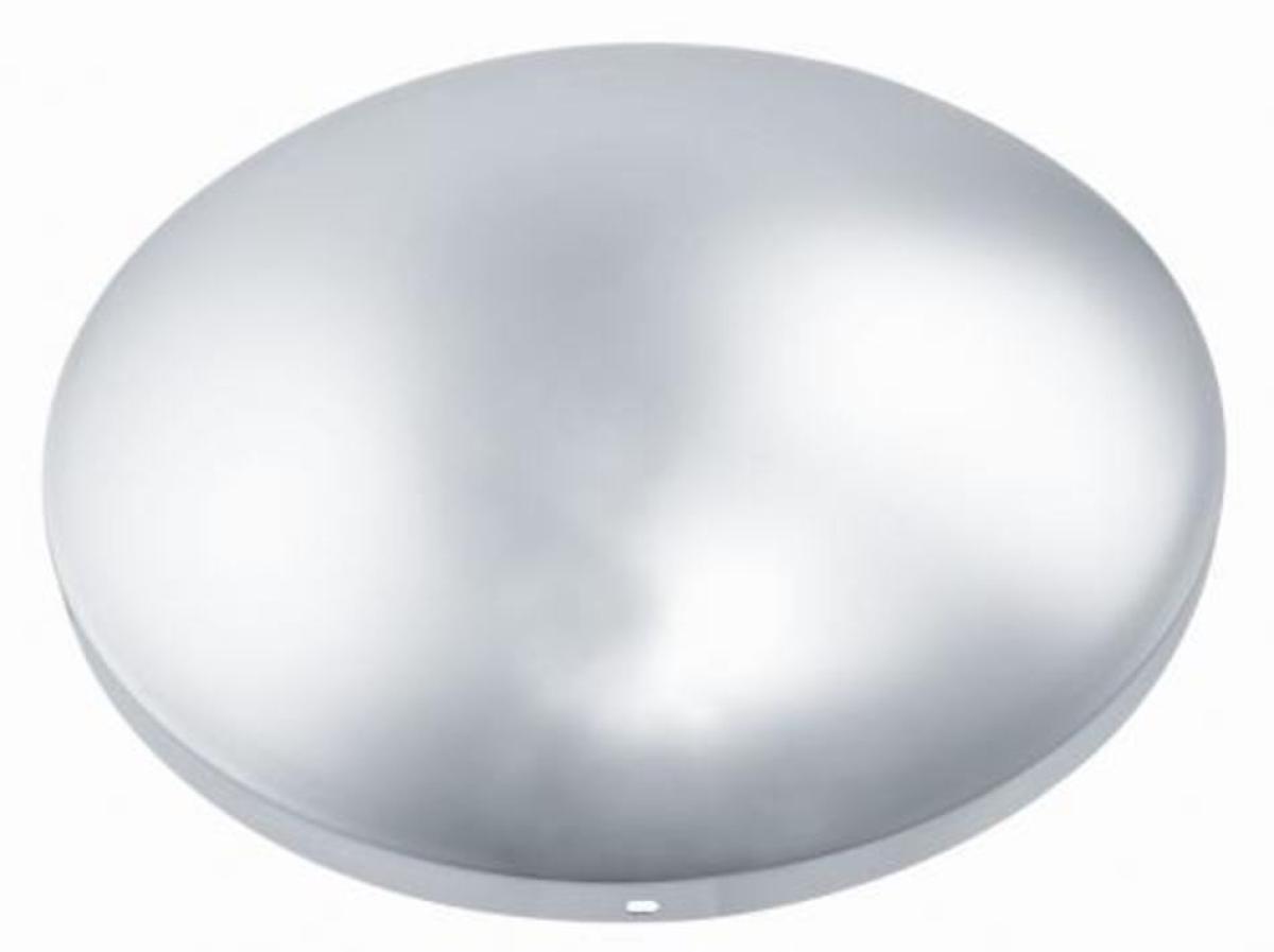 Front Hub Cap No Notch Chrome