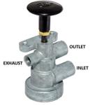 Hand Valves – Push/Pull (With Automatic Shutoff) Two Hole Panel Mount
