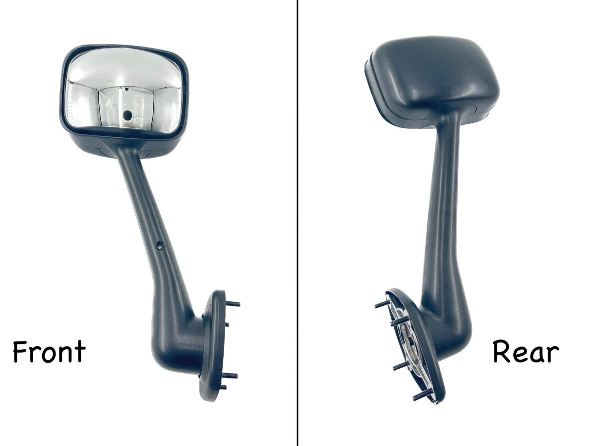 Hood Mount Mirror LH Black