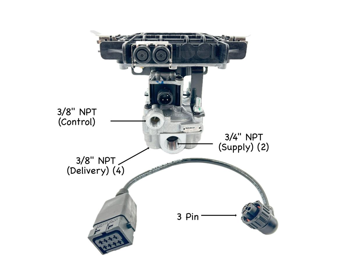 OE Wabco TCS2 ABS ECU/Valve 400-500-101-0