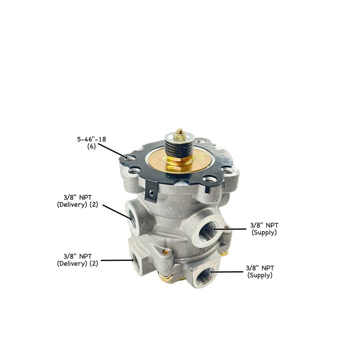 170.802911 - E6 Type Brake Valve | Truck Parts World