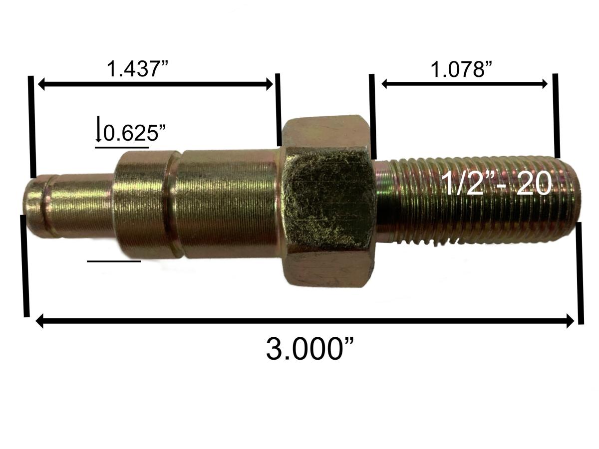 Peterbilt Hood Spring Stud