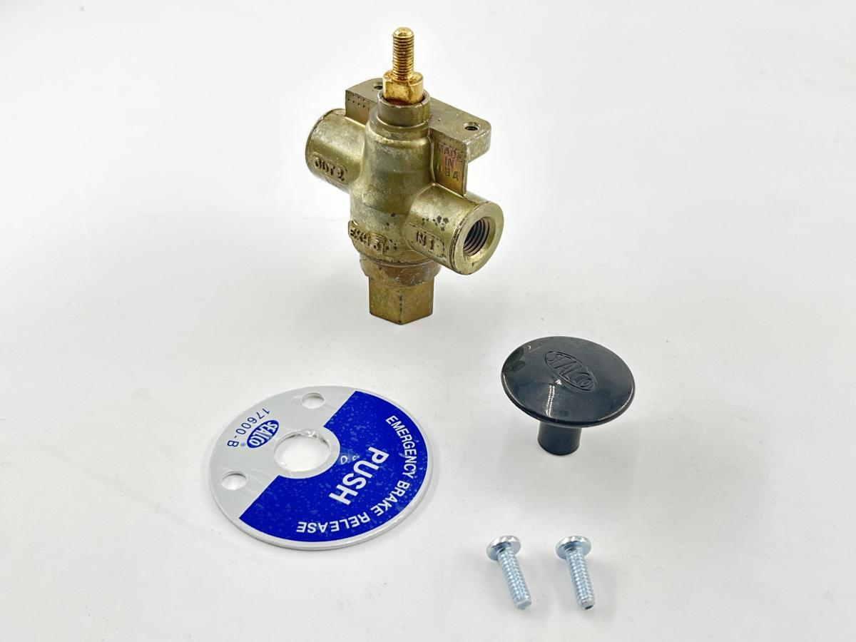 Sealco Hand Valve - Push/ Pull  Three Hole Panel Mount