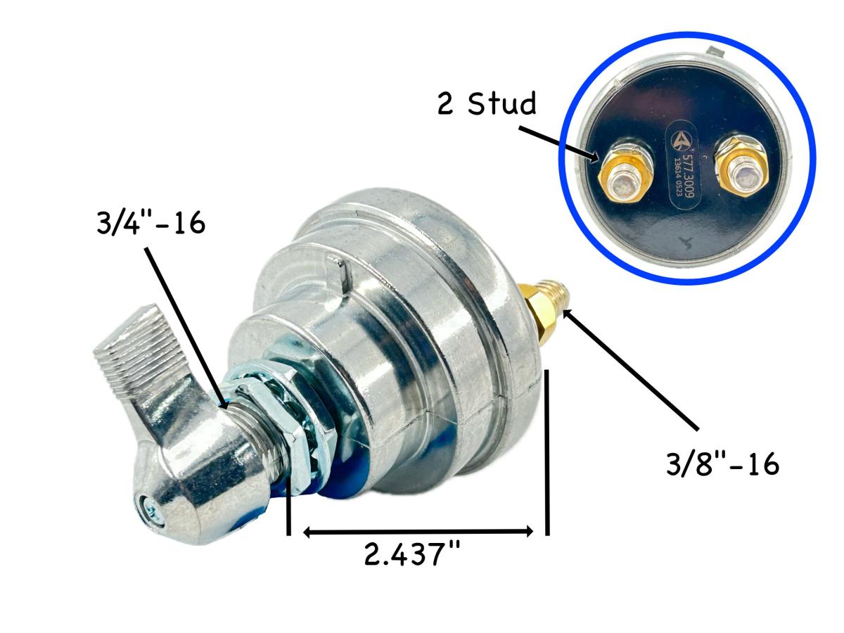 577.3009 - Master Disconnect Switch On-Off