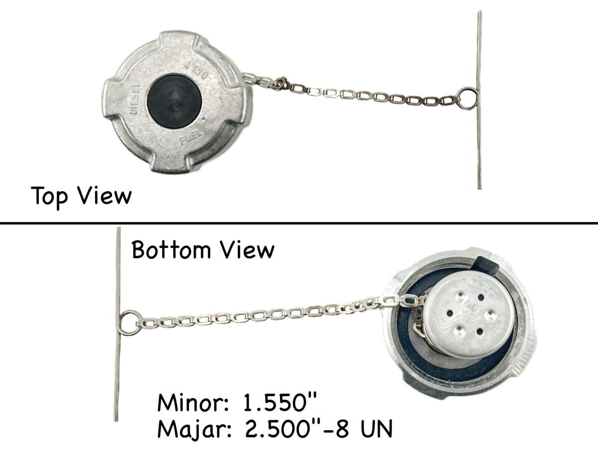 572.1022 - Fuel Cap 2-1/2in Vented
