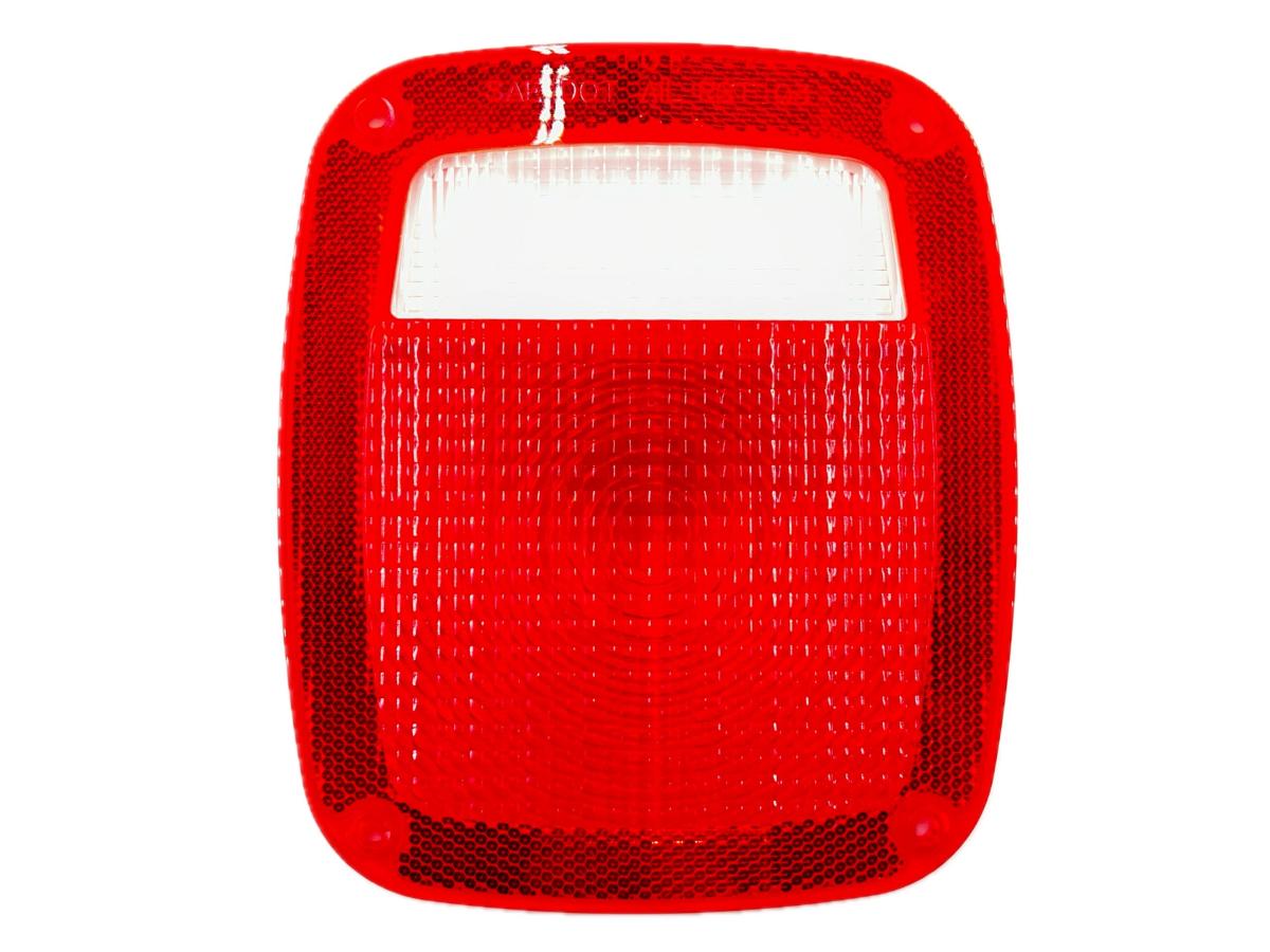 Lens 5-3/4in X 6-3/4in Red w/ Back-Up