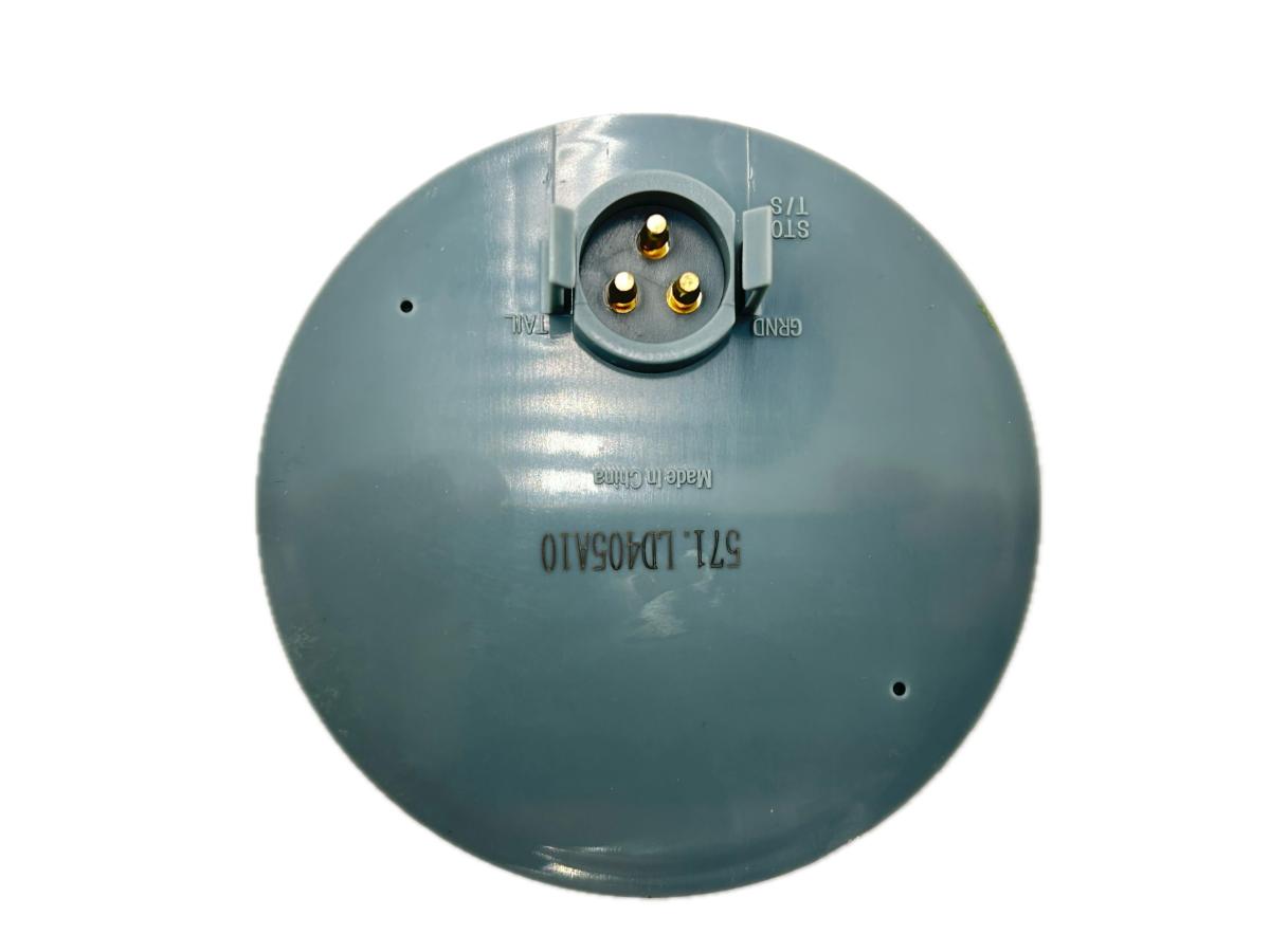 F/P/T Light LED 4in Amber Male 3 Pin