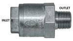 Sealco One Way Check Valve 1/2 ports