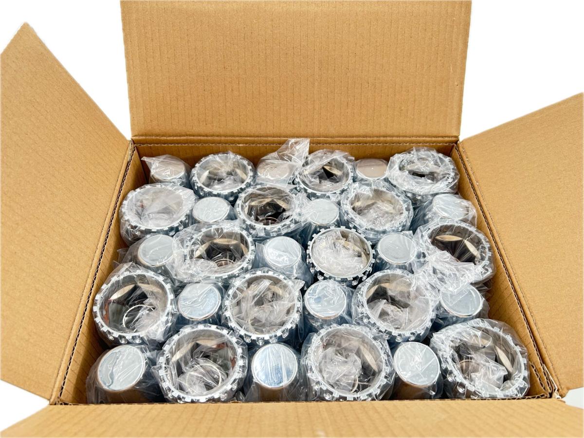 562.A4003TP-BX60 - Chrome Plastic Thread On M22x1.5 60PK