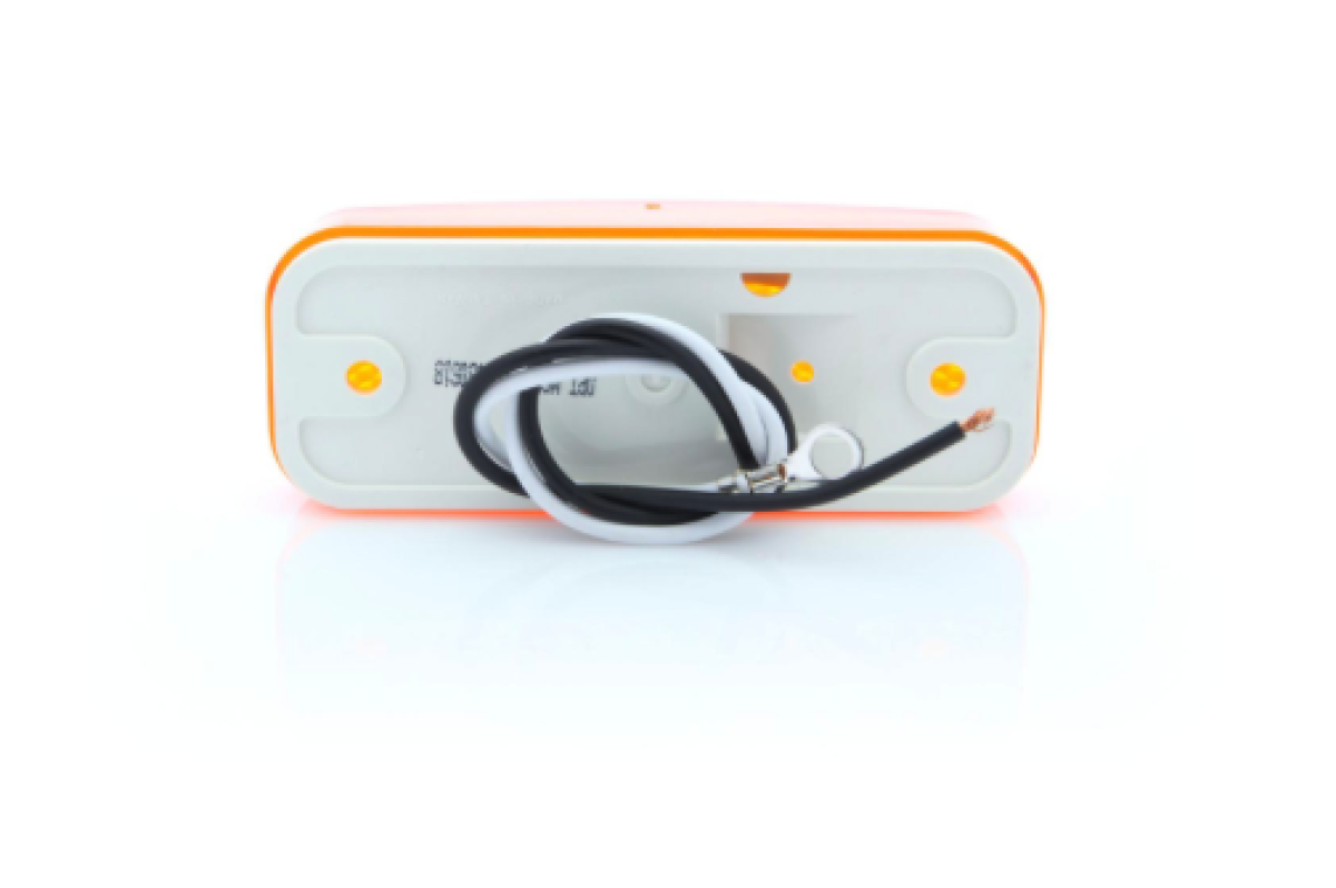 MCL44AB 6-LED yellow marker/clearance light with reflex, 2-wire