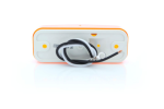 MCL44AB 6-LED yellow marker/clearance light with reflex, 2-wire