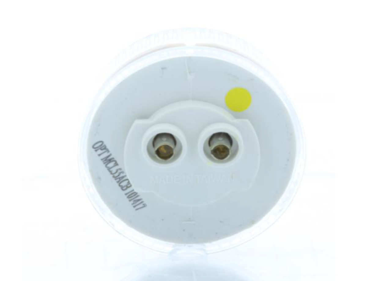 MCL55ACB Clear lens yellow 2" marker/clearance light, grommet mount, 12V