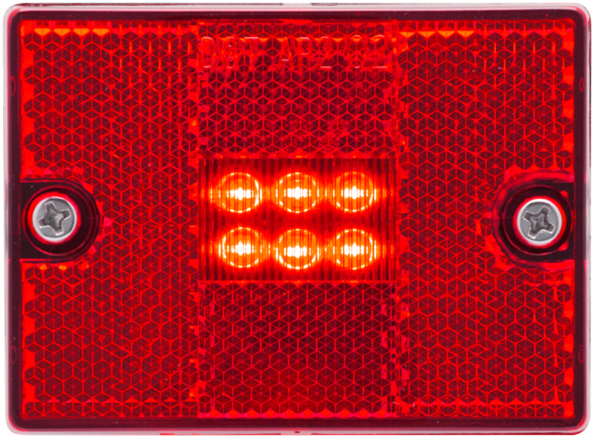 MCL36RB Red marker/clearance light with reflex