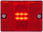 MCL36RB Red marker/clearance light with reflex