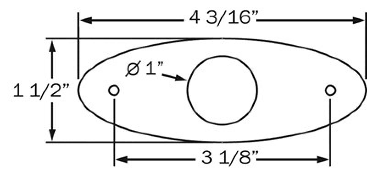 3-LED yellow marker/clearance light with bezel, .180 male bullets