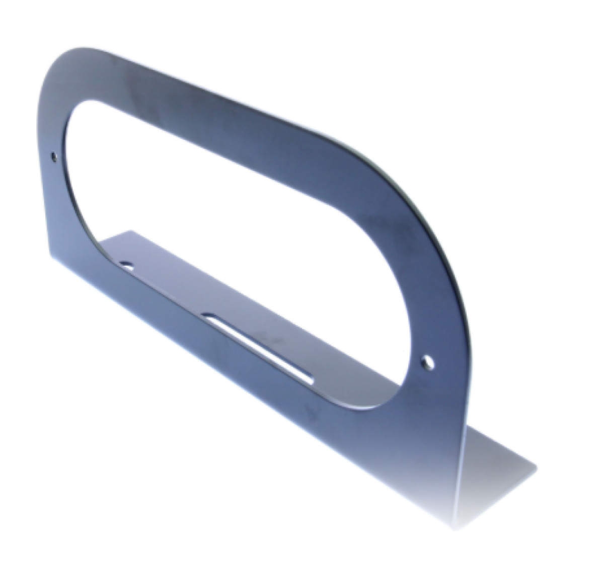 Steel mounting bracket for 6" lights, powder coated, black