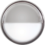 LED snap-in mini license light, chrome finish