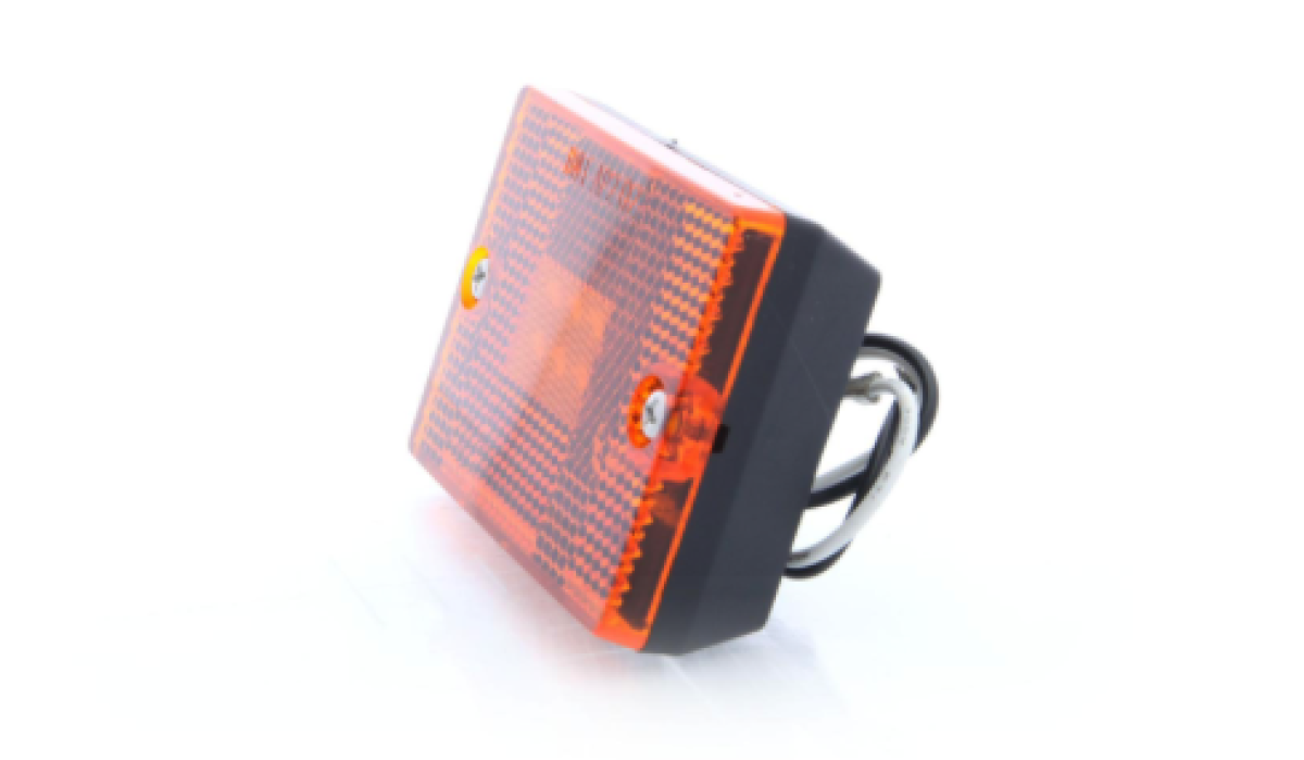 MCL36AB Yellow marker/clearance light with reflex