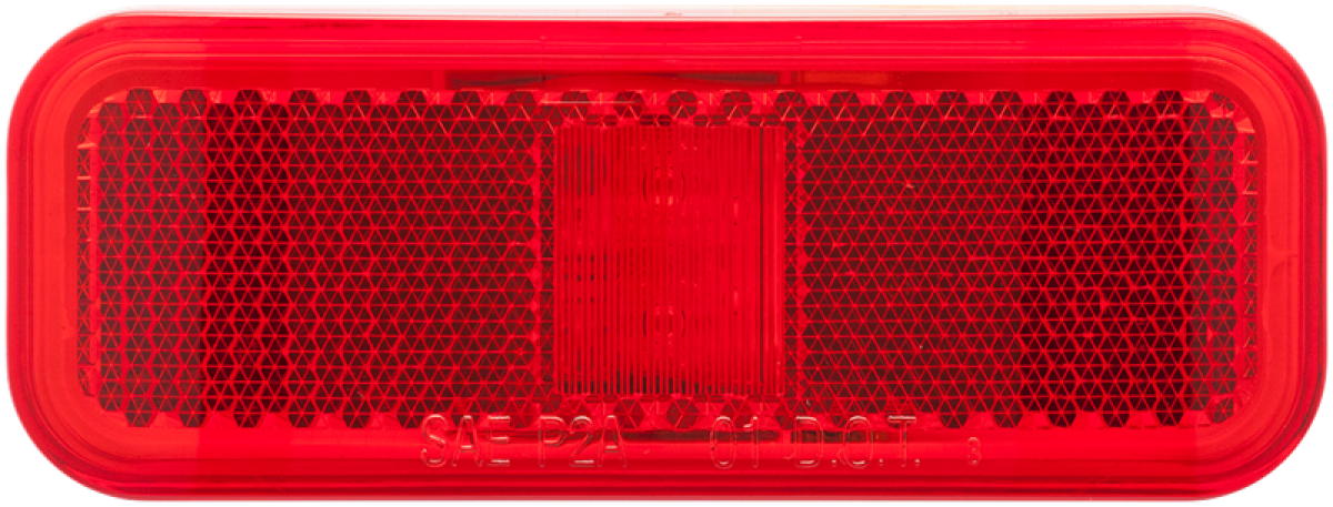 MCL44RB 6-LED RED marker/clearance light with reflex, 2-wire
