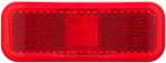 MCL44RB 6-LED RED marker/clearance light with reflex, 2-wire
