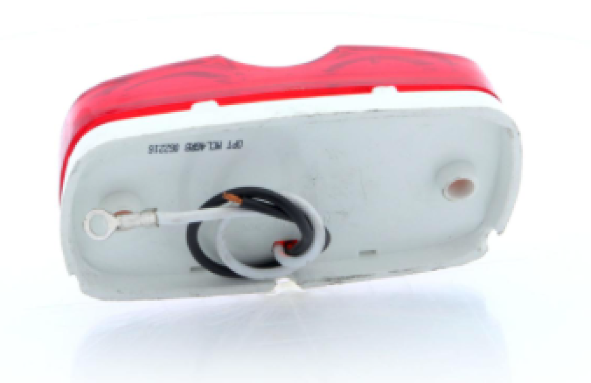 Red marker/clearance light, 2-wire