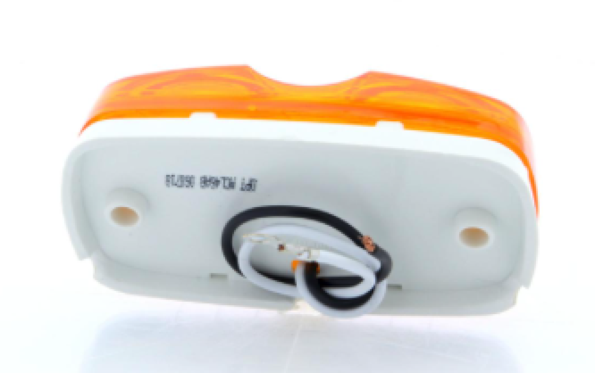 Yellow marker/clearance light, 2-wire