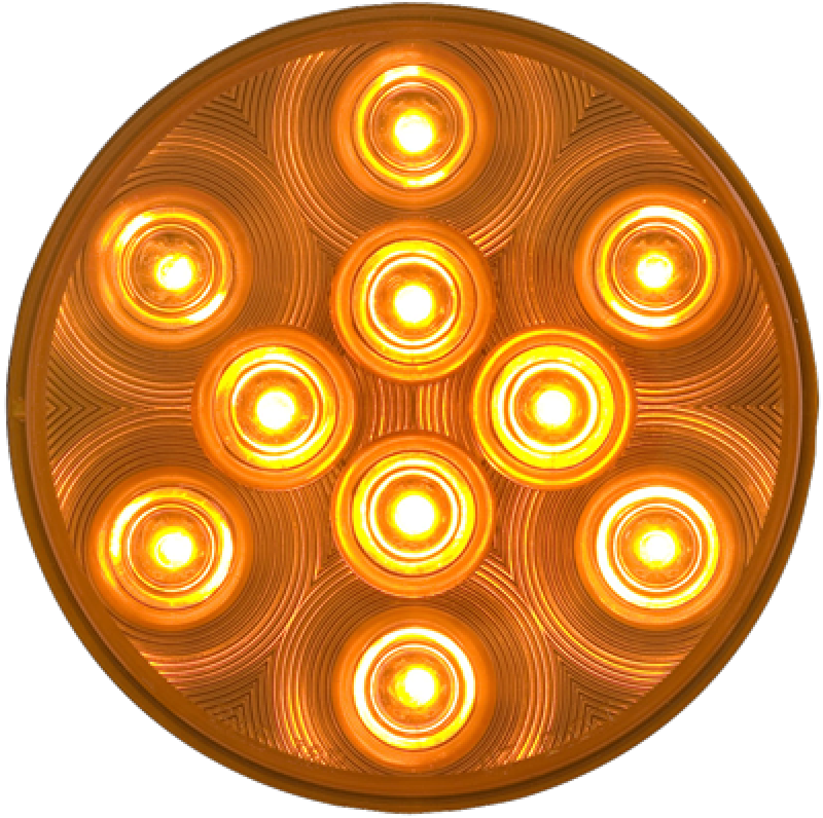 Yellow parking/turn signal, PL-3 connection, 12-24V