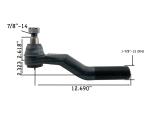 Dayton 310-395 Tie Rod – Heavy-Duty Steering Linkage Rod