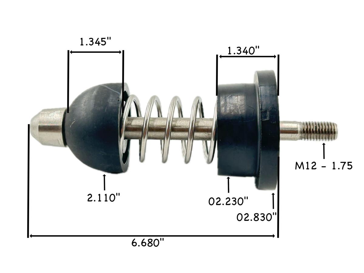 M75120KUB - Pin Assembly Poly Peterbilt