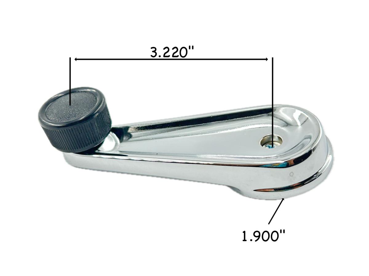 HLK2078 - Window Crank Handle Chrome IHC